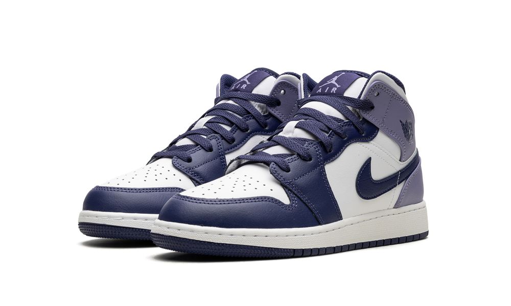 AIR JORDAN 1 MID GS "Blueberry"