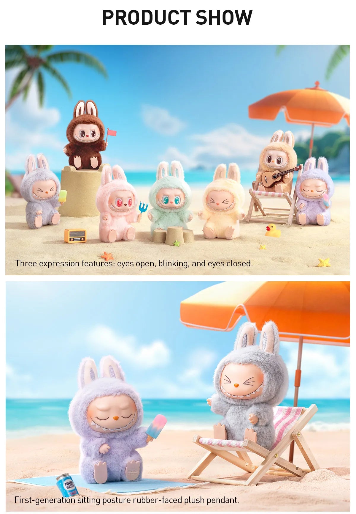 LABUBU - HAVE A SEAT VINYL PLUSH BLIND BOX