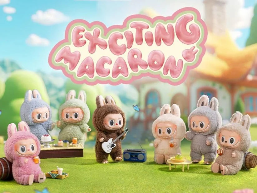 LABUBU - EXCITING MACARON VINYL FACE BLIND BOX