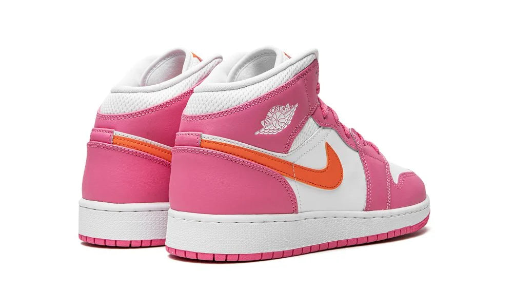 AIR JORDAN 1 MID GS "Pinksicle Orange"
