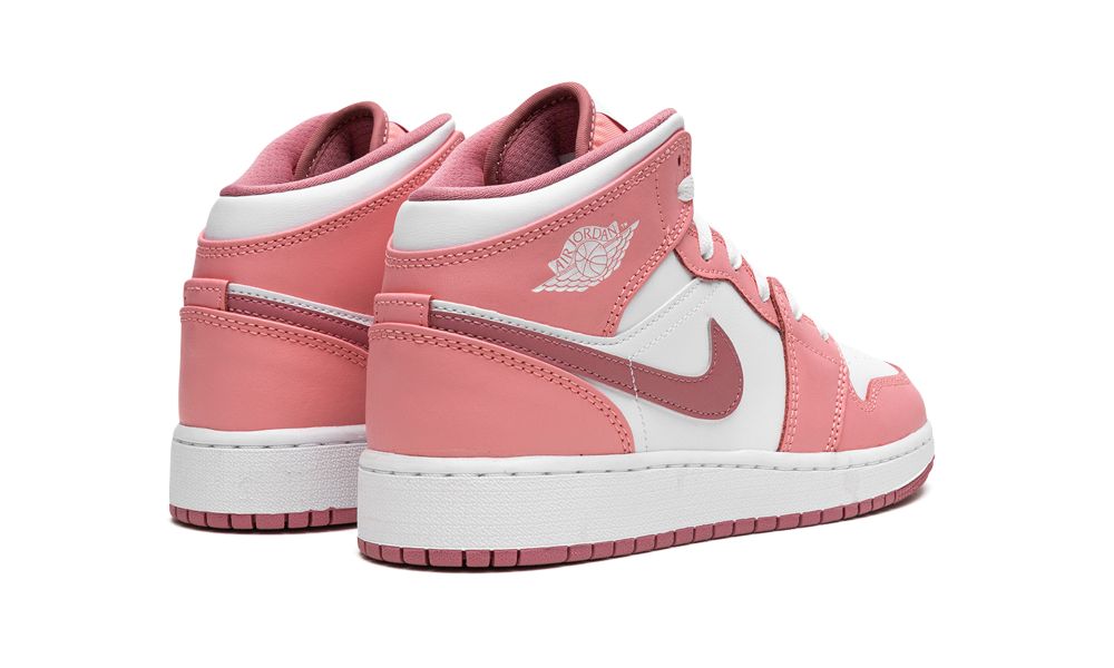 AIR JORDAN 1 MID GS "Valentines Day"