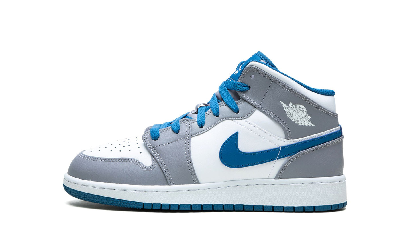 AIR JORDAN 1 MID GS “True Blue”