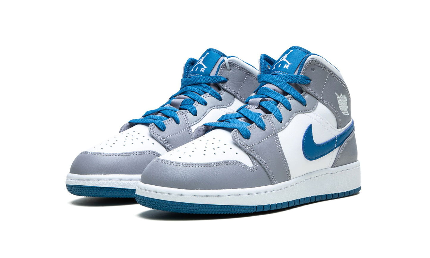 AIR JORDAN 1 MID GS “True Blue”