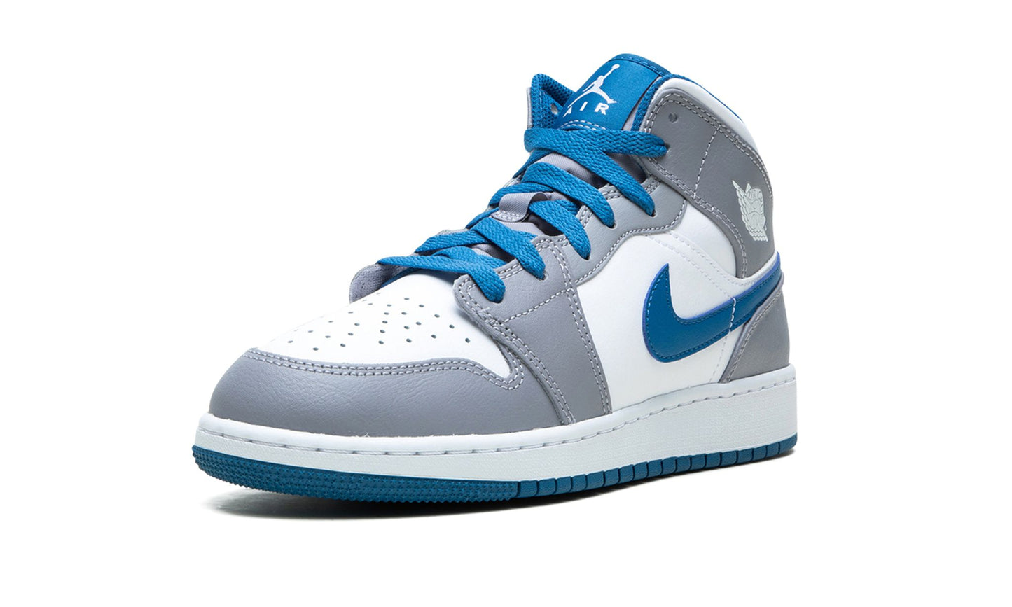 AIR JORDAN 1 MID GS “True Blue”