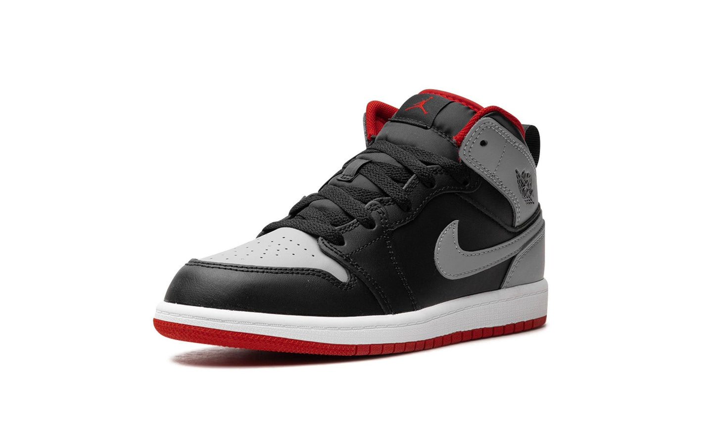 AIR JORDAN 1 MID PS "Bred Shadow"