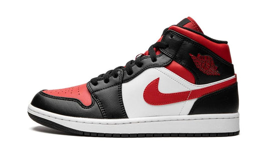 AIR JORDAN 1 MID "BRED TOE"