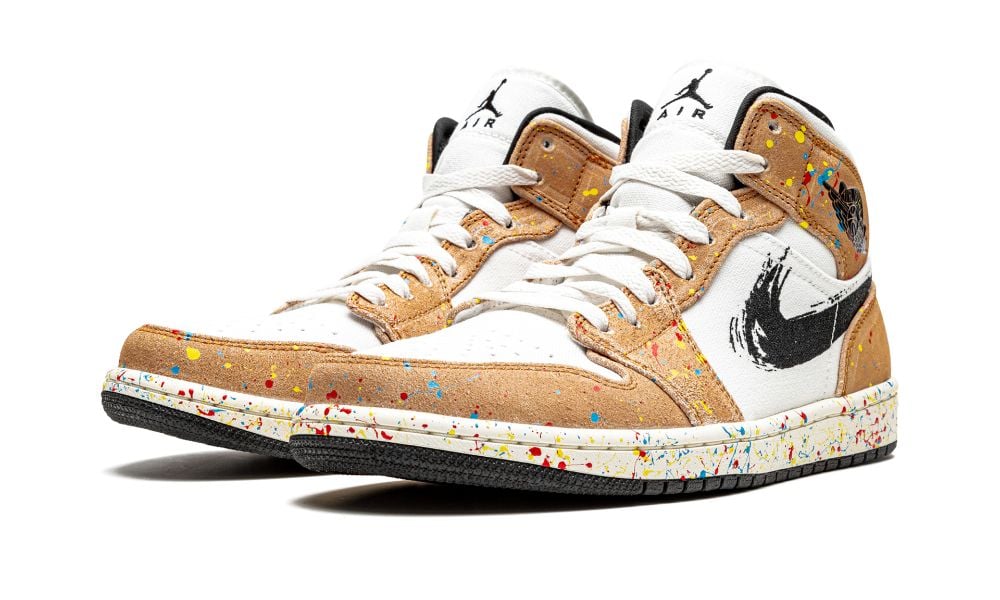 AIR JORDAN 1 MID SE "Brushstroke"