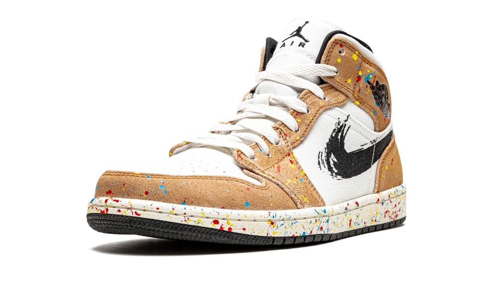 AIR JORDAN 1 MID SE "Brushstroke"