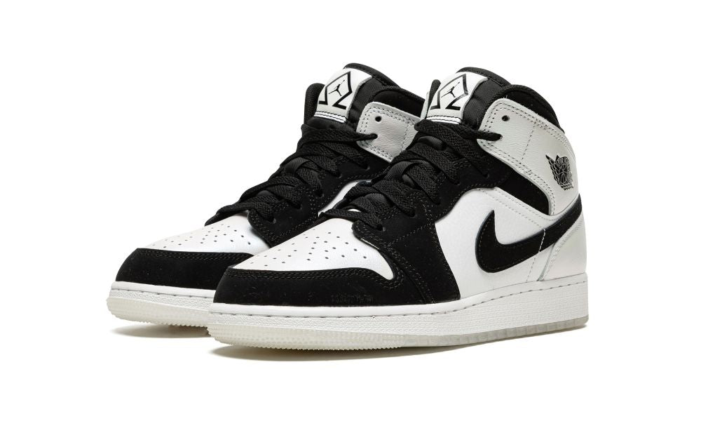 AIR JORDAN 1 MID SE GS "Diamond Shorts"