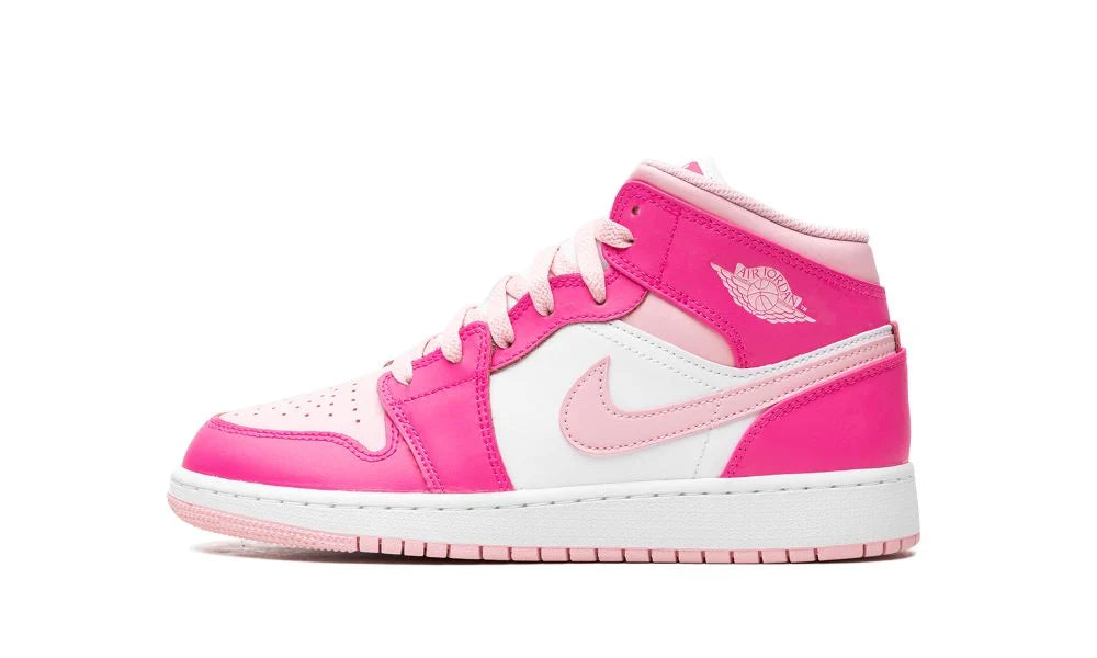 AIR JORDAN 1 MID GS "Fierce Pink"