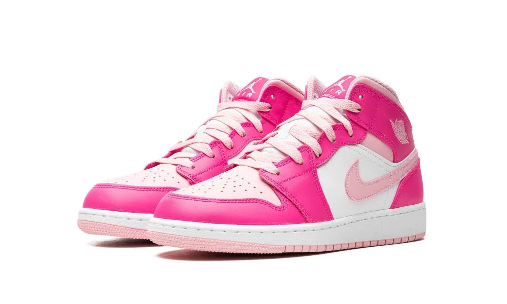 AIR JORDAN 1 MID GS "Fierce Pink"