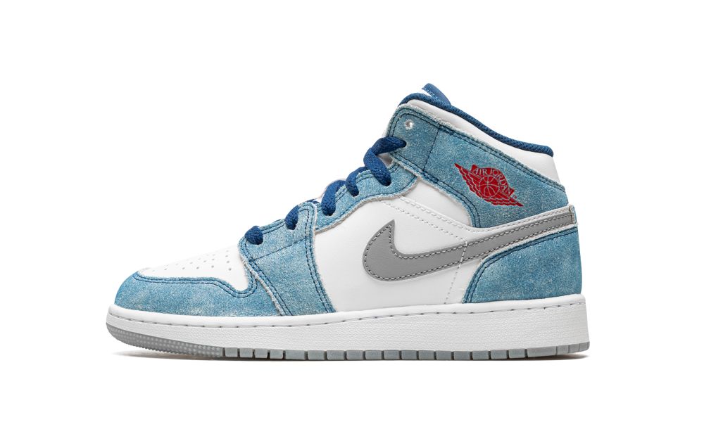 AIR JORDAN 1 MID SE GS "French Blue"