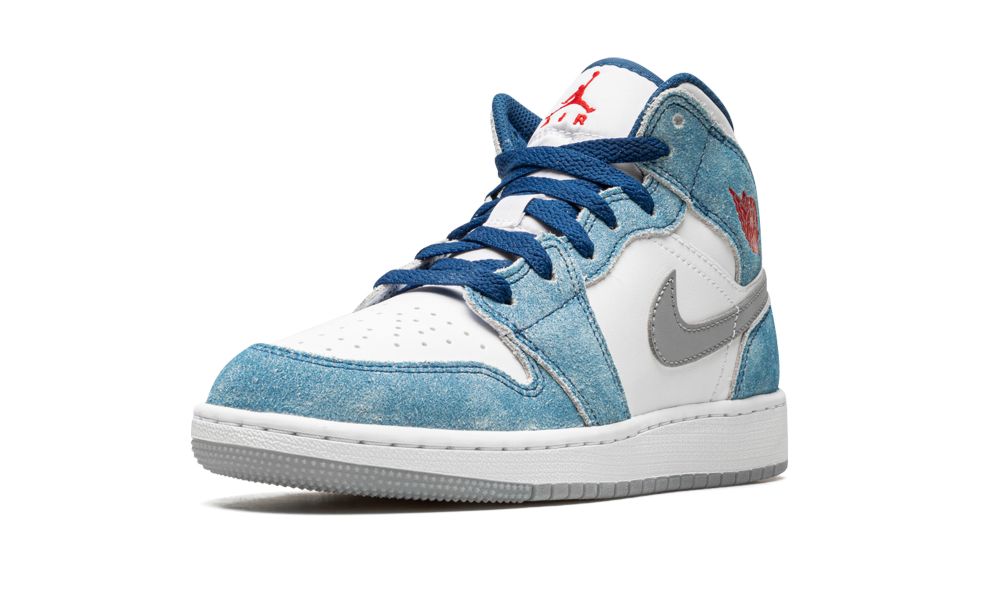 AIR JORDAN 1 MID SE GS "French Blue"