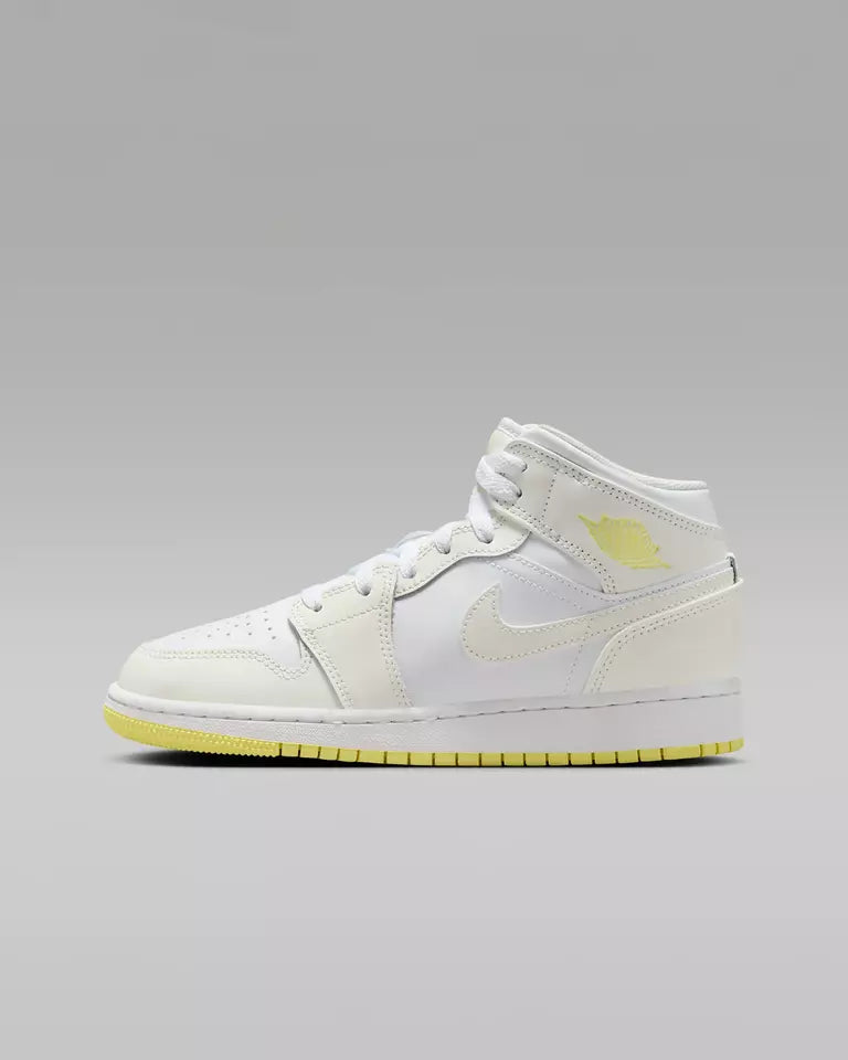 AIR JORDAN 1 MID PS "White Laser Orange"