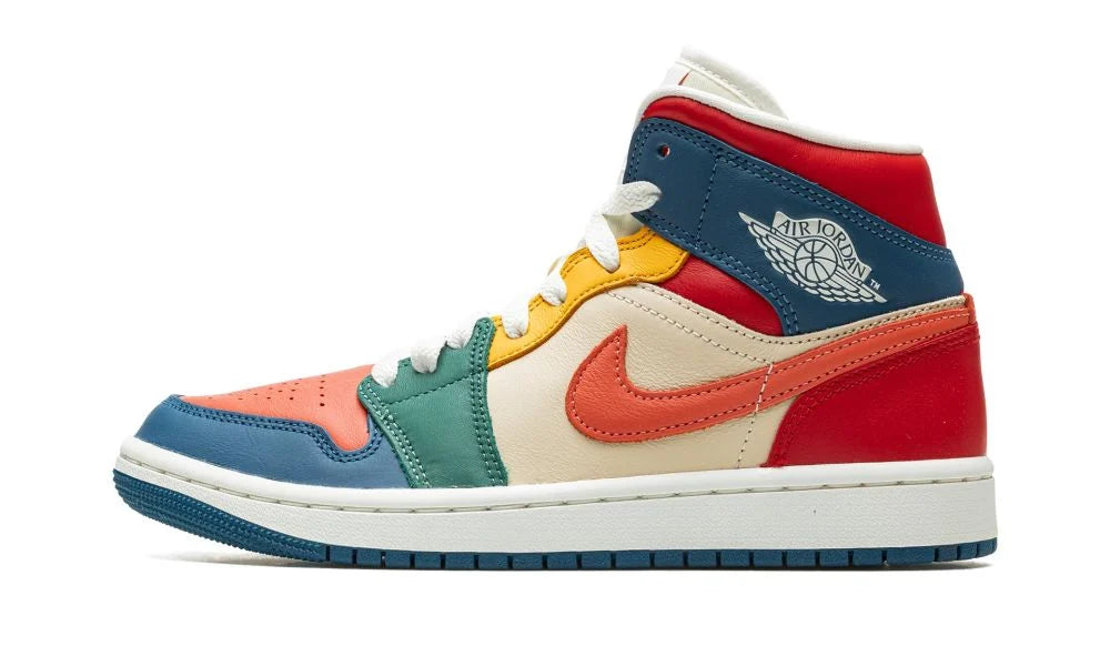 WMNS AIR JORDAN 1 MID SE "Multicolor"