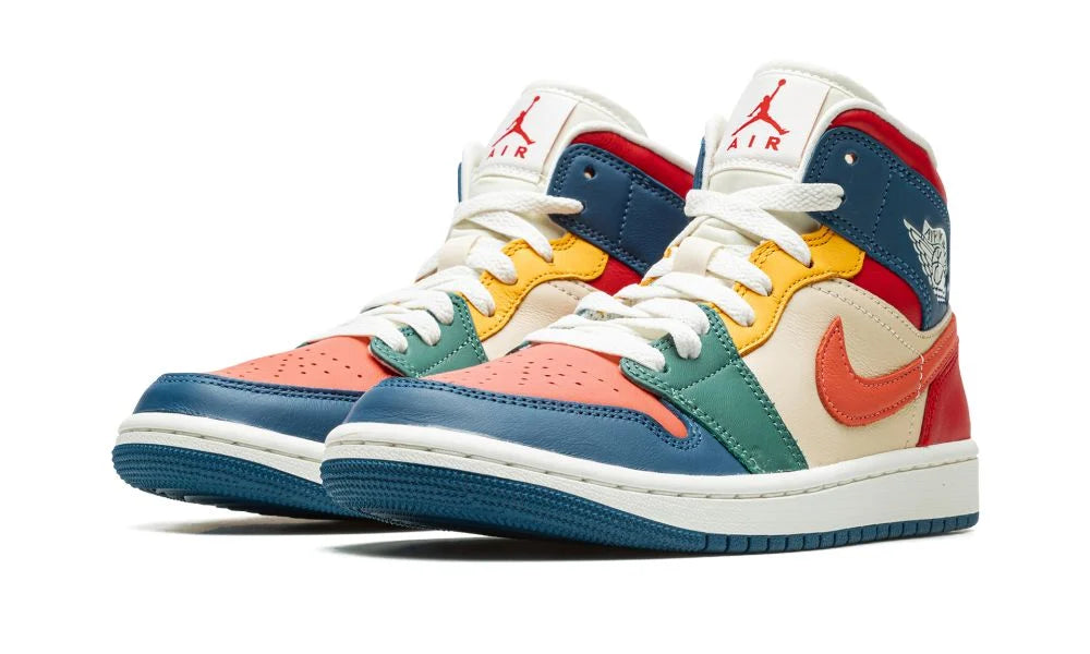 WMNS AIR JORDAN 1 MID SE "Multicolor"