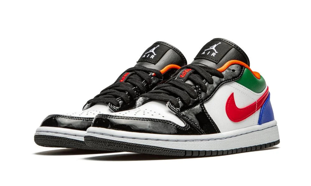 WMNS AIR JORDAN 1 LOW "Multicolor Black Toe"