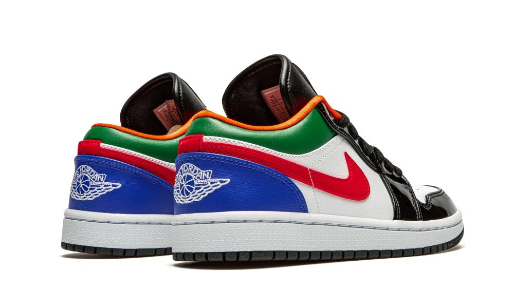 WMNS AIR JORDAN 1 LOW "Multicolor Black Toe"