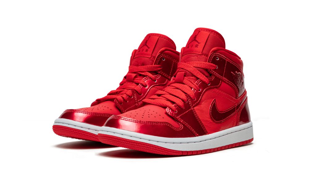 WMNS AIR JORDAN 1 MID SE "Pomegranate" - (NO BOX)