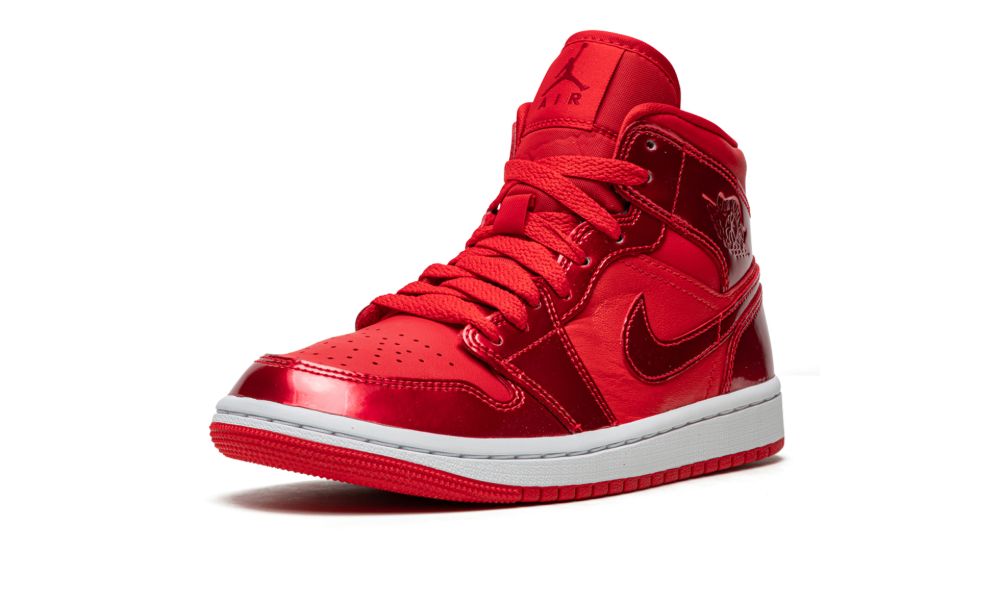 WMNS AIR JORDAN 1 MID SE "Pomegranate" - (NO BOX)